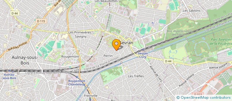 localisation de l'entreprise MONSIEUR ABDELKADER RAJI  SEVRAN