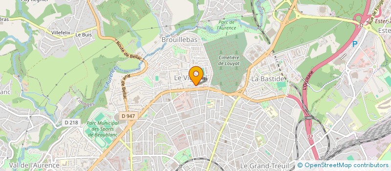 localisation de l'entreprise MONSIEUR ABDELKADER REGGANE à LIMOGES