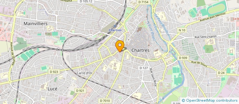 localisation de l'entreprise MONSIEUR ABDELKADER REGRAGUI à CHARTRES