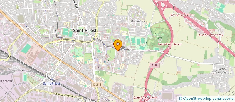 localisation de l'entreprise MONSIEUR ABDELKADER REMADNIA  SAINT-PRIEST