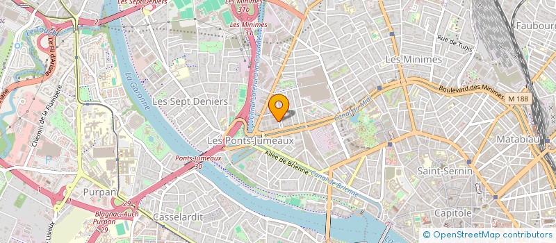 localisation de l'entreprise MONSIEUR ABDELKADER REMIL  TOULOUSE