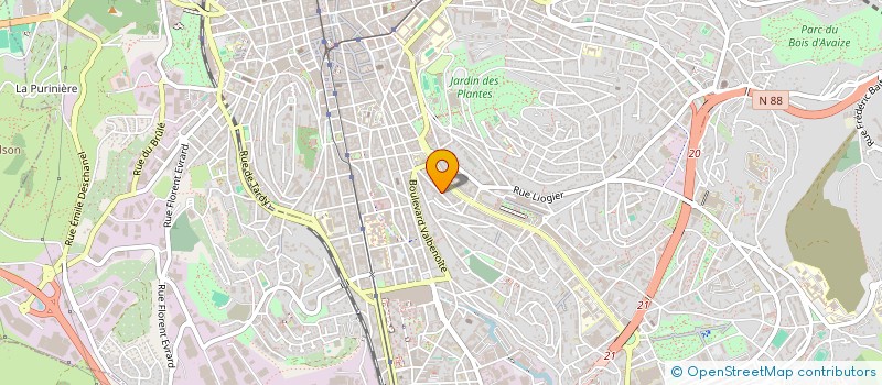 localisation de l'entreprise MONSIEUR ABDELKADER RETIBI  SAINT-ETIENNE