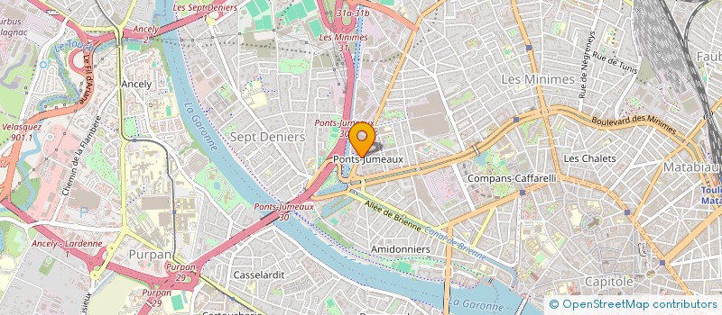 localisation de l'entreprise MONSIEUR ABDELKADER REZIME  TOULOUSE