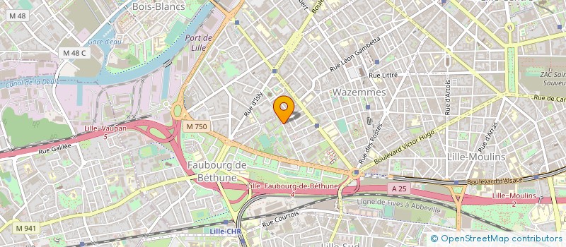 localisation de l'entreprise MONSIEUR ABDELKADER RHAZI à LILLE