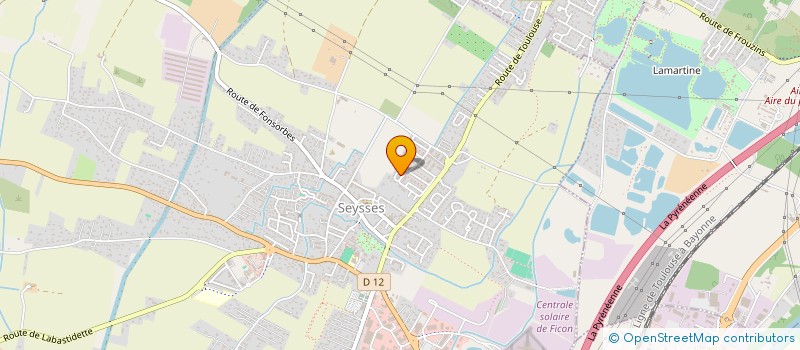 localisation de l'entreprise MONSIEUR ABDELKADER SAADAOUI  SEYSSES