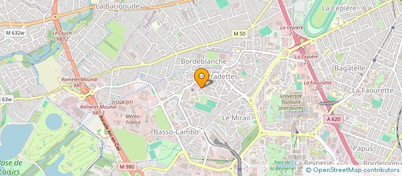 localisation de l'entreprise MONSIEUR ABDELKADER SADATE à TOULOUSE