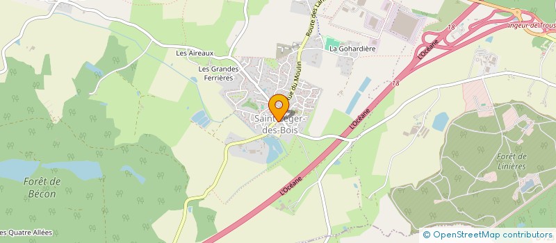 localisation de l'entreprise MONSIEUR ABDELKADER SAIM à SAINT-LEGER-DE-LINIERES