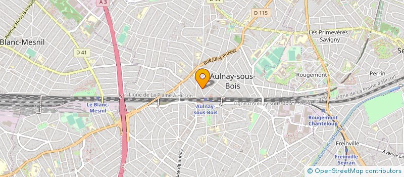 localisation de l'entreprise MONSIEUR ABDELKADER SAMBA à AULNAY-SOUS-BOIS