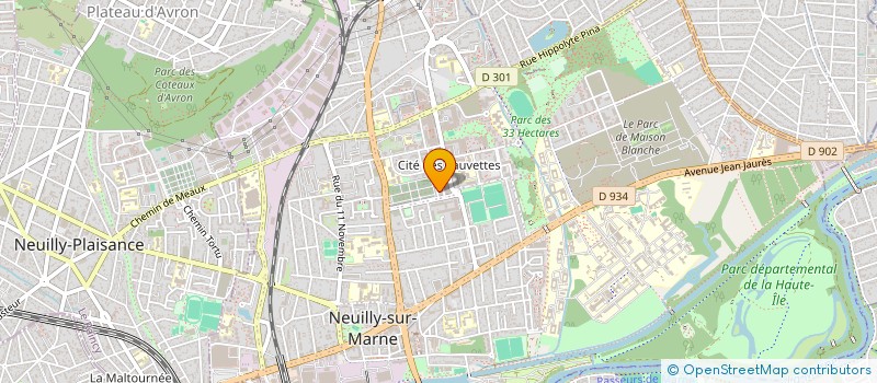 localisation de l'entreprise MONSIEUR ABDELKADER SAYOUD à NEUILLY-SUR-MARNE