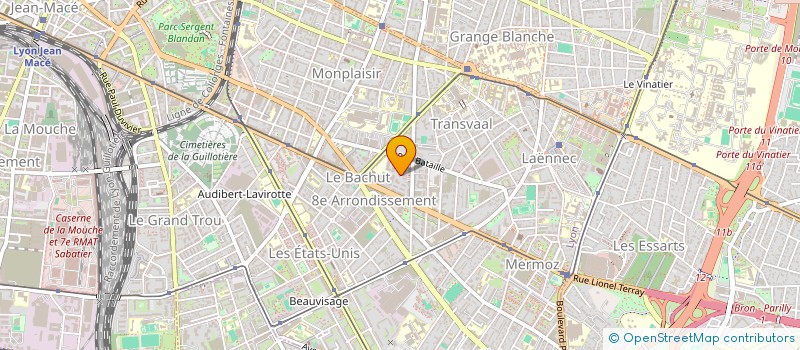 localisation de l'entreprise MONSIEUR ABDELKADER SERBIS  LYON