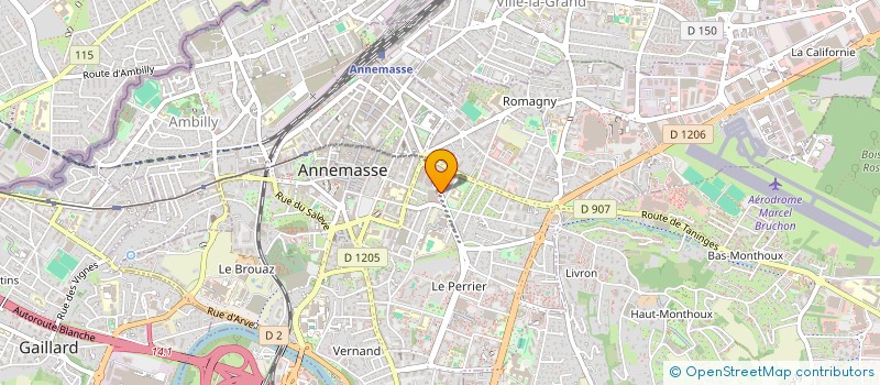 localisation de l'entreprise MONSIEUR ABDELKADER SMAILI  ANNEMASSE