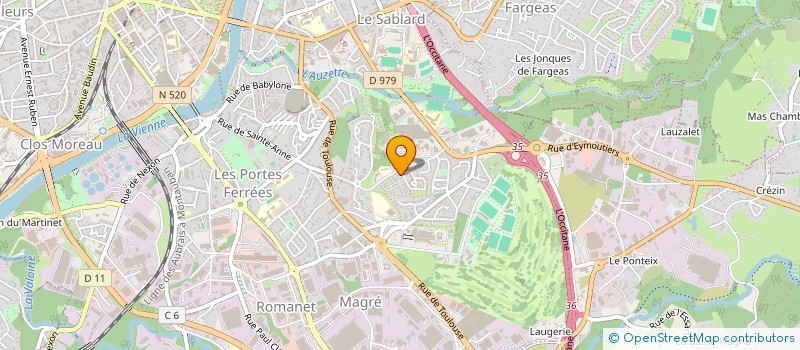 localisation de l'entreprise MONSIEUR ABDELKADER SOUAG à LIMOGES
