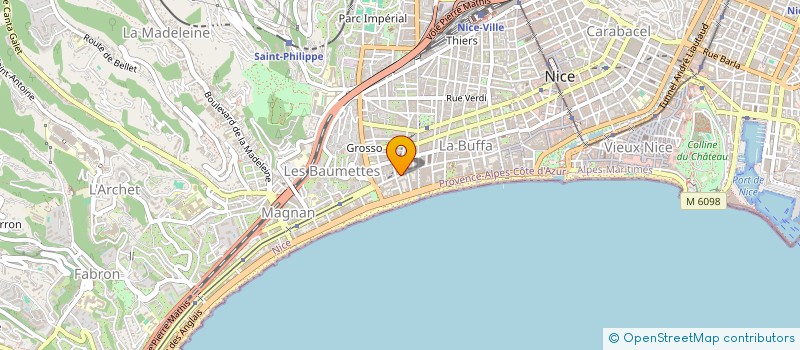 localisation de l'entreprise MONSIEUR ABDELKADER TAHAR à NICE