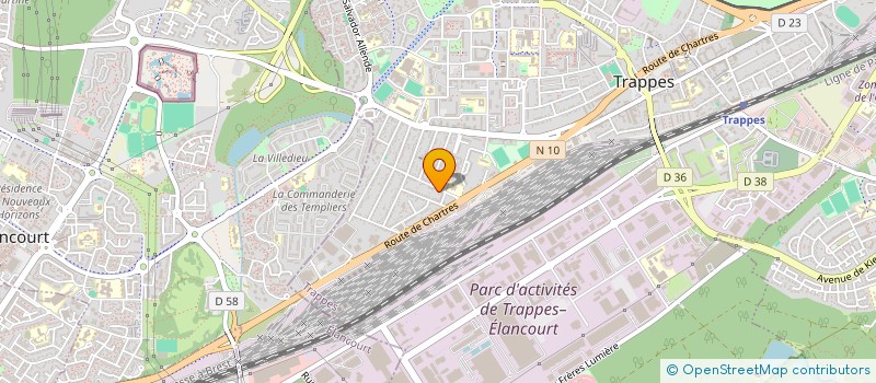 localisation de l'entreprise MONSIEUR ABDELKADER TEKOUK à TRAPPES