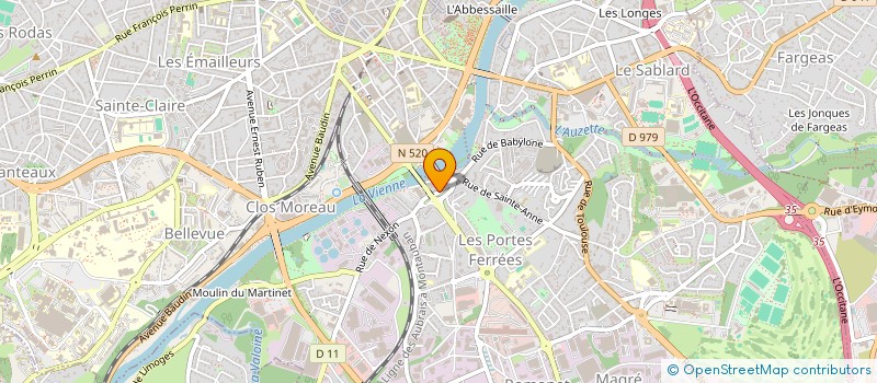 localisation de l'entreprise MONSIEUR ABDELKADER TIFOUR à LIMOGES