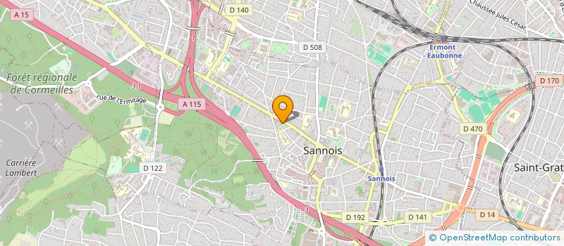 localisation de l'entreprise MONSIEUR ABDELKADER TITOUM  SANNOIS