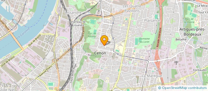 localisation de l'entreprise MONSIEUR ABDELKADER TOUAMI à CENON