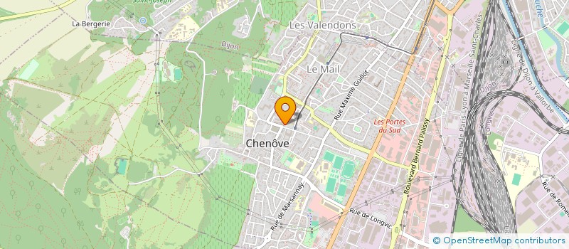 localisation de l'entreprise MONSIEUR ABDELKADER TOUIZA à CHENOVE