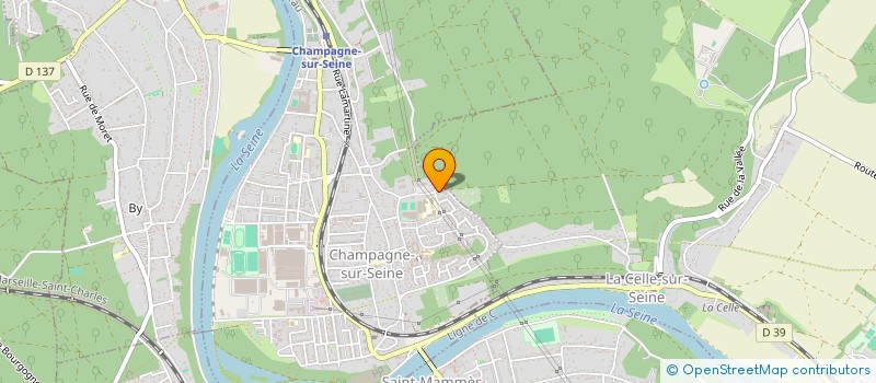 localisation de l'entreprise MONSIEUR ABDELKADER TOUMI  CHAMPAGNE-SUR-SEINE