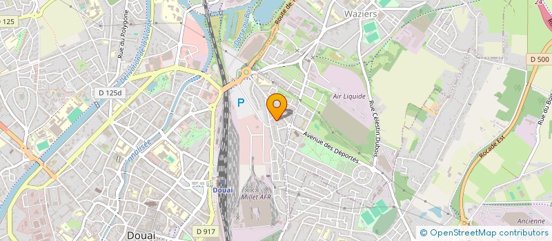 localisation de l'entreprise MONSIEUR ABDELKADER TOUNSI  DOUAI