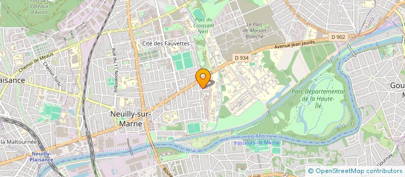 localisation de l'entreprise MONSIEUR ABDELKADER YAHIA BACHA à NEUILLY-SUR-MARNE