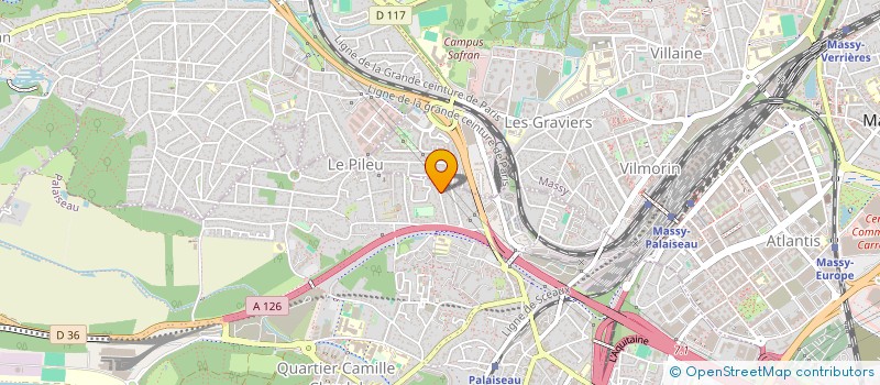 localisation de l'entreprise MONSIEUR ABDELKADER YAHIAOUI à PALAISEAU