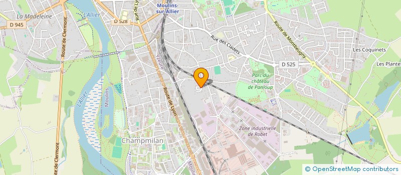 localisation de l'entreprise MONSIEUR ABDELKADER YOUSFI à YZEURE
