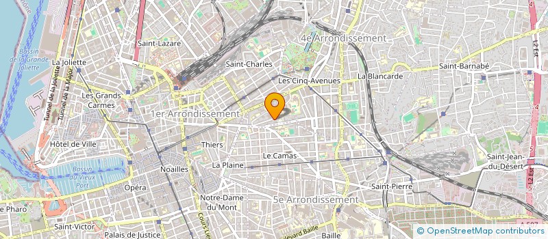 localisation de l'entreprise MONSIEUR ABDELKADER ZERARKA  MARSEILLE