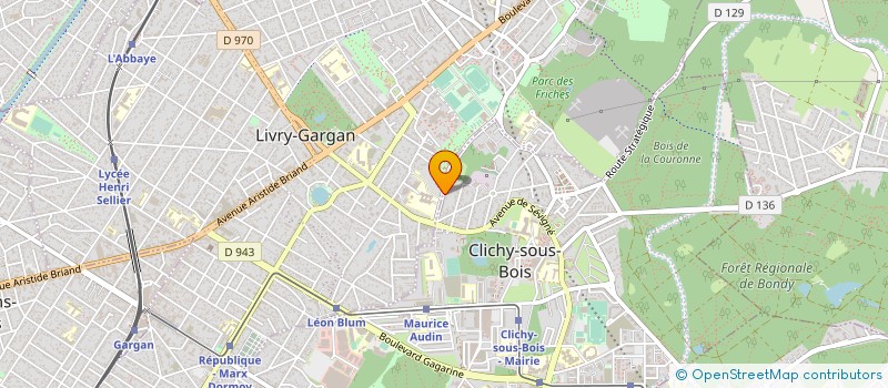 localisation de l'entreprise MONSIEUR ABDELKADER ZEROUALI à CLICHY-SOUS-BOIS