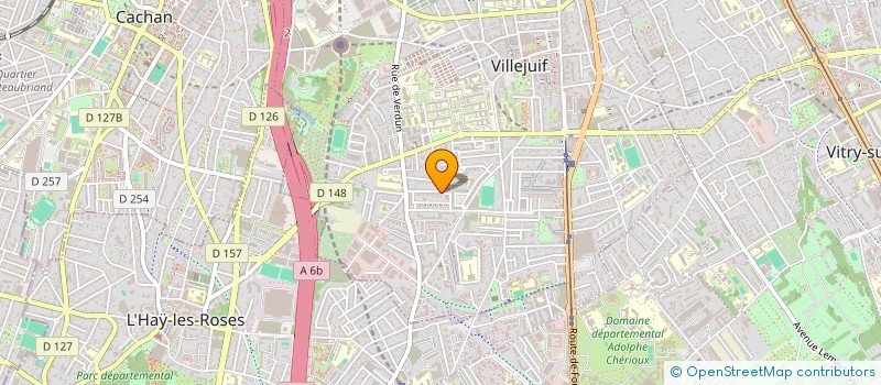 localisation de l'entreprise MONSIEUR ABDELKADER ZIANE  VILLEJUIF