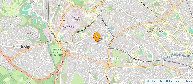 localisation de l'entreprise MONSIEUR ABDELKADER ZOUINI à MONTPELLIER