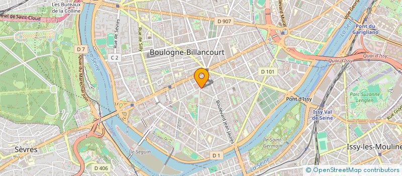 localisation de l'entreprise MONSIEUR ABDELKADIR BELALA à BOULOGNE-BILLANCOURT