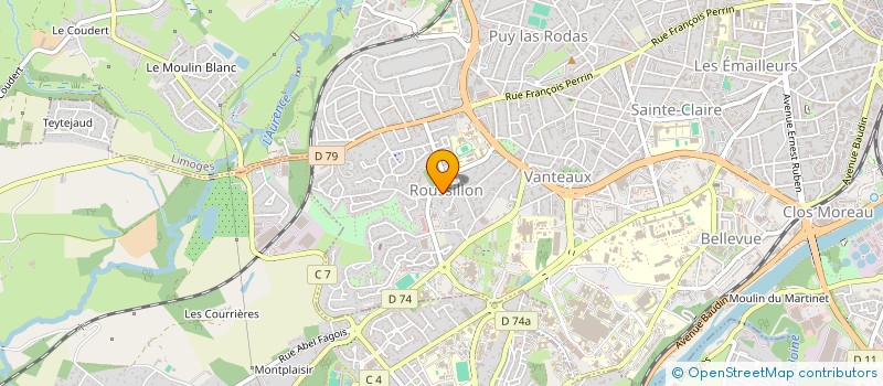 localisation de l'entreprise MONSIEUR ABDELKADIR BENNABI à LIMOGES