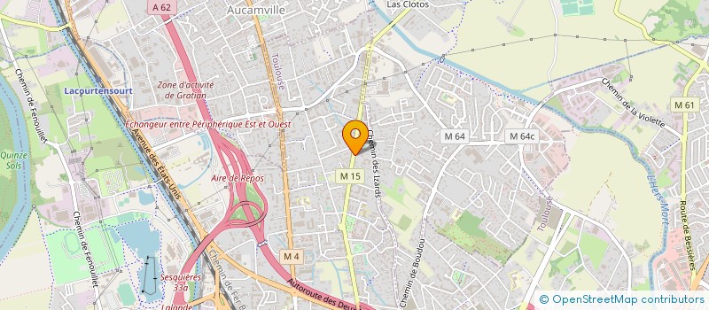 localisation de l'entreprise MONSIEUR ABDELKADIR DEHAR  TOULOUSE