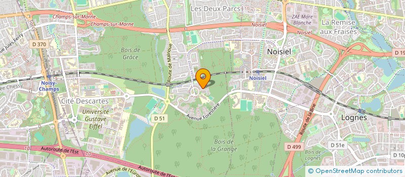 localisation de l'entreprise MONSIEUR ABDELKADIR EL HAMEUR  CHAMPS-SUR-MARNE