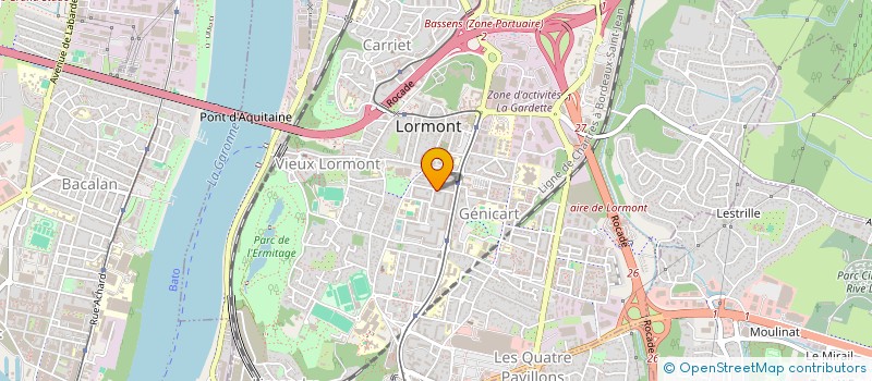 localisation de l'entreprise MONSIEUR ABDELKADIR KHELIFA  LORMONT