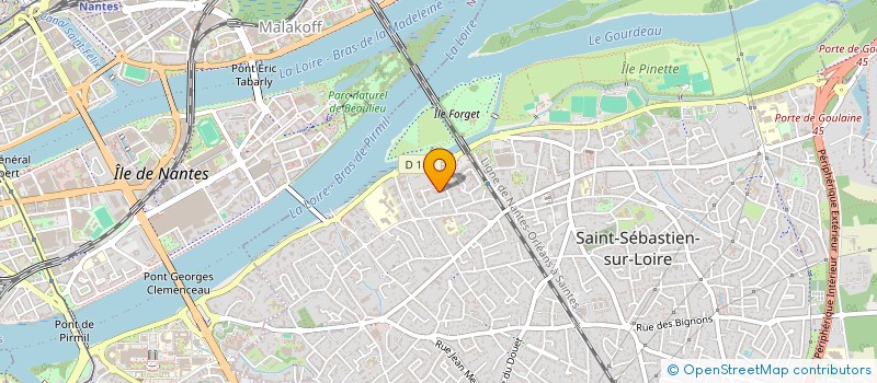 localisation de l'entreprise MONSIEUR ABDELKADIR KRETACHE  SAINT-SEBASTIEN-SUR-LOIRE