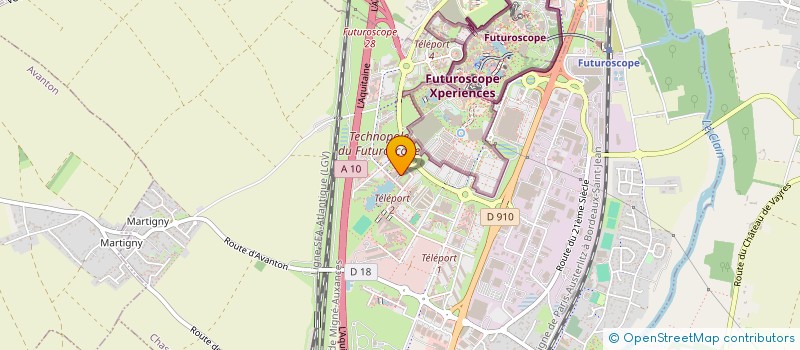 localisation de l'entreprise MONSIEUR ABDELKADIR MAZID  CHASSENEUIL-DU-POITOU