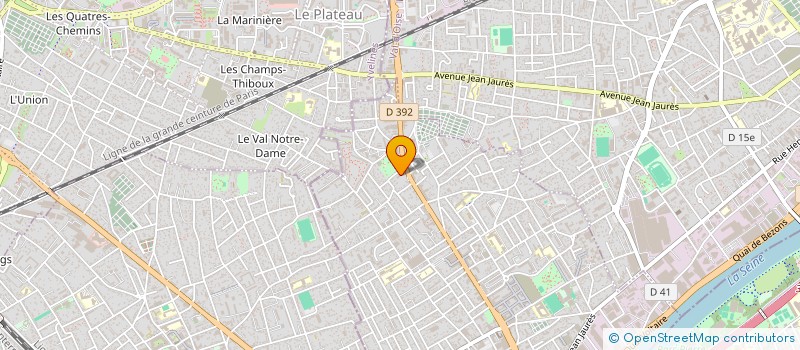 localisation de l'entreprise MONSIEUR ABDELKADIR SAFER  BEZONS