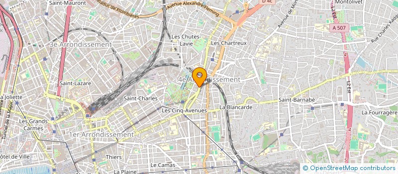 localisation de l'entreprise MONSIEUR ABDELKADRE IDJAHNINE à MARSEILLE