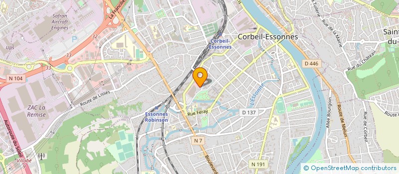 localisation de l'entreprise MONSIEUR ABDELKAMEL BOUDIR à CORBEIL-ESSONNES