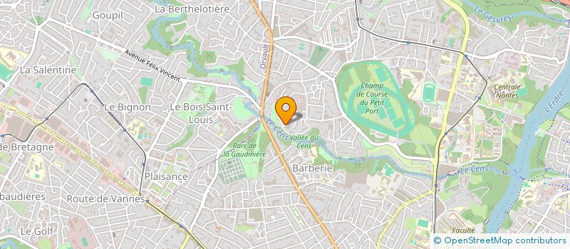 localisation de l'entreprise MONSIEUR ABDELKARIM ABDALLAH MOHAMMED à NANTES