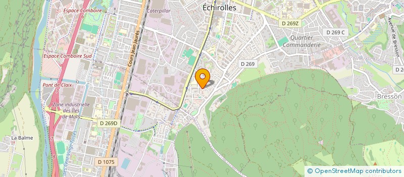 localisation de l'entreprise MONSIEUR ABDELKARIM ABDESSAMIA à ECHIROLLES