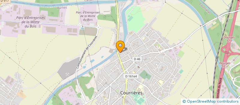 localisation de l'entreprise MONSIEUR ABDELKARIM ABLLAOUI à COURRIERES