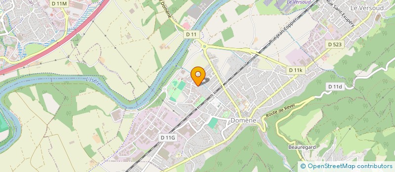 localisation de l'entreprise MONSIEUR ABDELKARIM AMIRA  DOMENE