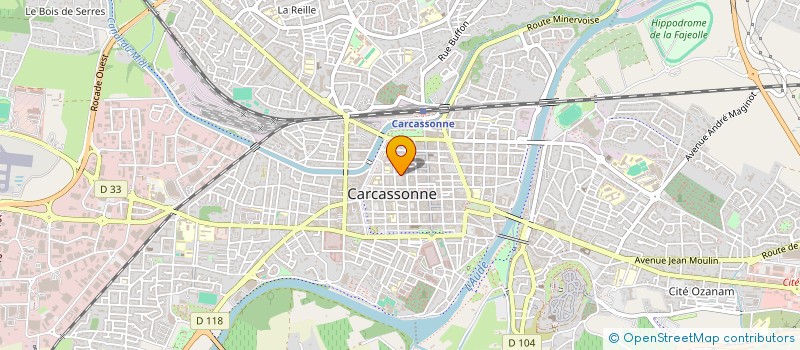 localisation de l'entreprise MONSIEUR ABDELKARIM AMIRI  CARCASSONNE