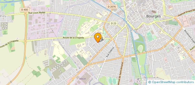 localisation de l'entreprise MONSIEUR ABDELKARIM AMKHATRIOU  BOURGES