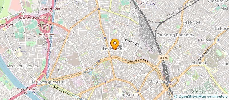 localisation de l'entreprise MONSIEUR ABDELKARIM AMRI à TOULOUSE