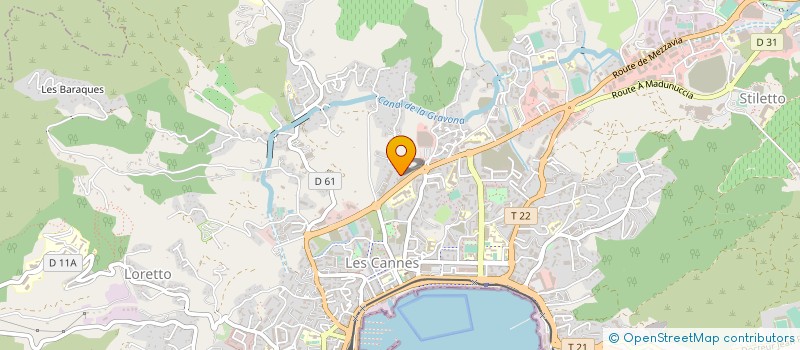 localisation de l'entreprise MONSIEUR ABDELKARIM ASSARIKHI  AJACCIO