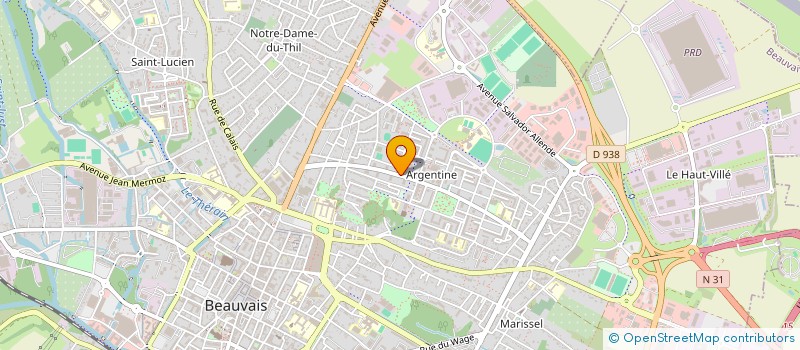 localisation de l'entreprise MONSIEUR ABDELKARIM BANNOUR  BEAUVAIS